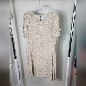 Madewell Tie Sleeve Retro Dress in Dutch Dandelions 14